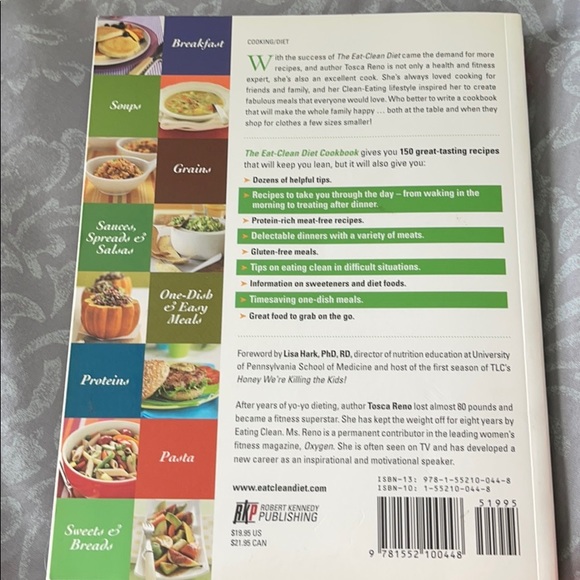 🔥3/$10 The Eat Clean Diet Book by Tosca Reno - Picture 2 of 8